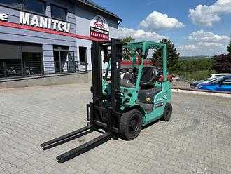 Wózki widłowe używane MITSUBISHI Mitsubishi FGE20T Petrol/LPG Forklift, FRONT and REAR Lights, Turn Signals BENZIN VIERRADFRONTSTAPLER (12999450)