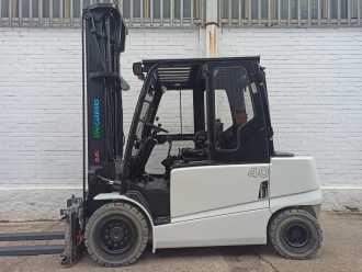 Wózki widłowe używane NISSAN HX40 ELEKTRO VIERRADFRONTSTAPLER (13040210)
