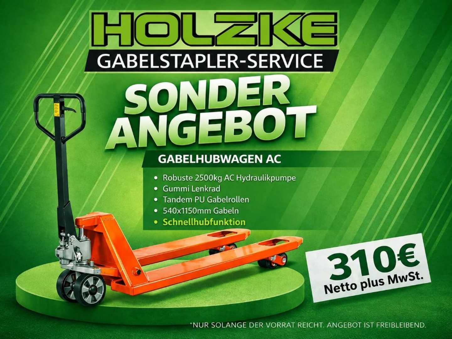Wózki widłowe używane NOBLE Hubwagen Premium mit Schnellhub WEITERE HANDGABELHUBWAGENMANUELL (13076502)