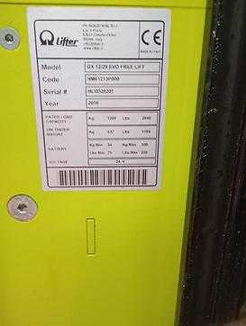 Wózki widłowe używane PRAMAC GX 12/29EVO FREE LIFT ELEKTRO HOCHHUBWAGENDEICHSEL (13016230)
