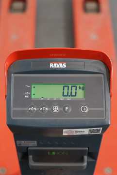 Wózki widłowe używane RAVAS RAVAS 3200 F LI HANDSEMI HANDGABELHUBWAGENMANUELL (13044225)