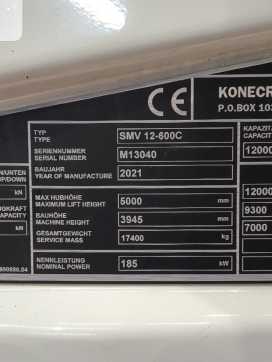 Wózki widłowe używane SMV 12-600C DIESEL VIERRADFRONTSTAPLER (13065614)