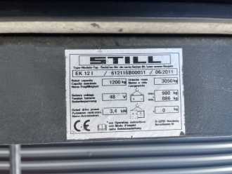 Wózki widłowe używane STILL EK12l ELEKTRO HOCHHUBKOMMISSIONIERER (13037636)