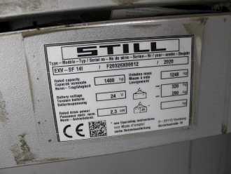 Wózki widłowe używane STILL EXV-SF 14 i ELEKTRO HOCHHUBWAGENDEICHSEL (13075074)