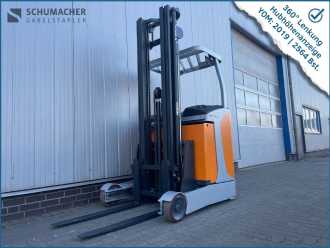 Wózki widłowe używane STILL FM-X12 - NUR 2564 h - Hubhöhenanzeige ELEKTRO SCHUBMASTSTAPLER (13044725) backdrop