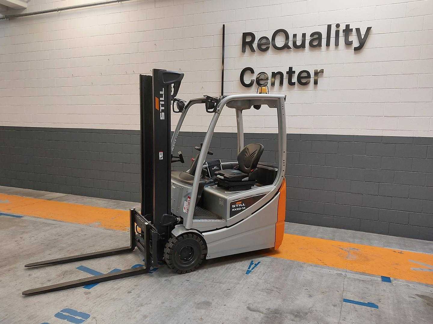 Wózki widłowe używane STILL RX 20-14 C ELEKTRO DREIRADFRONTSTAPLER (13053335)