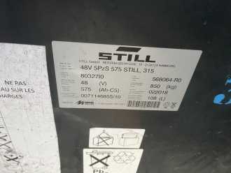 Wózki widłowe używane STILL RX20-16 ELEKTRO DREIRADFRONTSTAPLER (13008562)