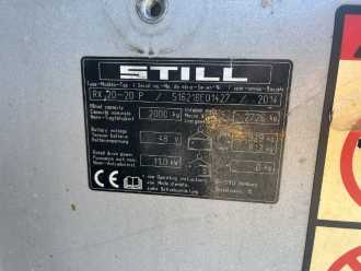 Wózki widłowe używane STILL RX20-20P ELEKTRO VIERRADFRONTSTAPLER (13032314)