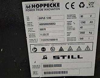 Wózki widłowe używane STILL RX60-60 ELEKTRO VIERRADFRONTSTAPLER (13073734)