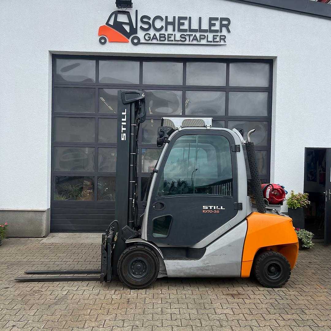 Wózki widłowe używane STILL RX70-35T GAS VIERRADFRONTSTAPLER (13064394)