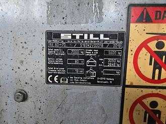 Wózki widłowe używane STILL rx60-70 ELEKTRO VIERRADFRONTSTAPLER (13024049)