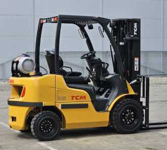 Wózki widłowe używane TCM FGE25-E2 UNUSED TRIPLEX4300mm WEITERE WEITERE (12989203)