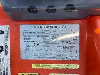 Wózki widłowe używane TOYOTA 7FBEST15 - 4510mm ELEKTRO DREIRADFRONTSTAPLER (13069375)