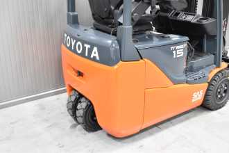 Wózki widłowe używane TOYOTA 8FBE15T /58831/ ELEKTRO DREIRADFRONTSTAPLER (13066199)