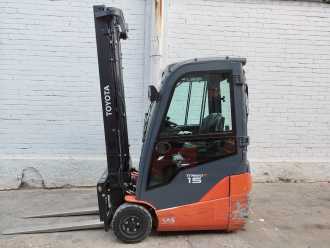 Wózki widłowe używane TOYOTA 8FBE15T ELEKTRO DREIRADFRONTSTAPLER (12991992)