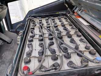 Wózki widłowe używane TOYOTA 8FBE15T ELEKTRO DREIRADFRONTSTAPLER (12991992)