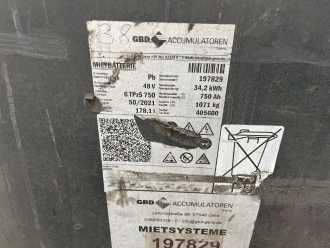 Wózki widłowe używane TOYOTA 8FBE16T ELEKTRO DREIRADFRONTSTAPLER (12989538)