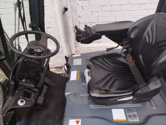 Wózki widłowe używane TOYOTA 8FBE16T ELEKTRO DREIRADFRONTSTAPLER (13040260)