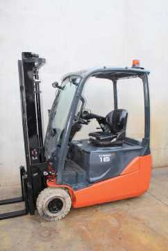 Wózki widłowe używane TOYOTA 8FBE16T ELEKTRO DREIRADFRONTSTAPLER (13065187)