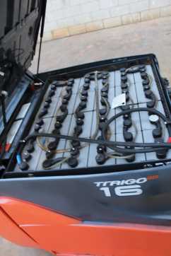 Wózki widłowe używane TOYOTA 8FBE16T ELEKTRO DREIRADFRONTSTAPLER (13065187)
