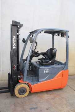 Wózki widłowe używane TOYOTA 8FBE16T ELEKTRO DREIRADFRONTSTAPLER (13065188)