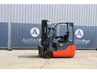 Wózki widłowe używane TOYOTA 8FBE16T ELEKTRO VIERRADFRONTSTAPLER (13063416) backdrop
