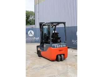 Wózki widłowe używane TOYOTA 8FBE16T ELEKTRO VIERRADFRONTSTAPLER (13063416)