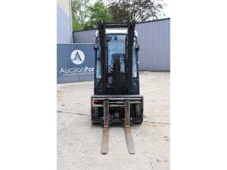 Wózki widłowe używane TOYOTA 8FBE16T ELEKTRO VIERRADFRONTSTAPLER (13063416)