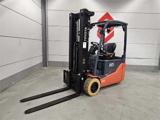 Wózki widłowe używane TOYOTA 8FBE20T ELEKTRO VIERRADFRONTSTAPLER (12891156)
