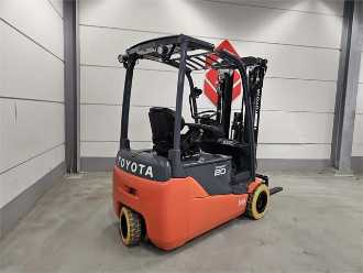Wózki widłowe używane TOYOTA 8FBE20T ELEKTRO VIERRADFRONTSTAPLER (12891156)