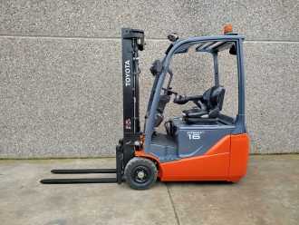 Wózki widłowe używane TOYOTA 8FBEK16T Litio ELEKTRO DREIRADFRONTSTAPLER (13037128)