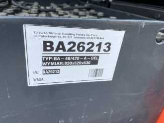 Wózki widłowe używane TOYOTA 8FBET15 ELEKTRO DREIRADFRONTSTAPLER (13024293)
