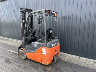 Wózki widłowe używane TOYOTA 8FBET15 ELEKTRO DREIRADFRONTSTAPLER (13039818)