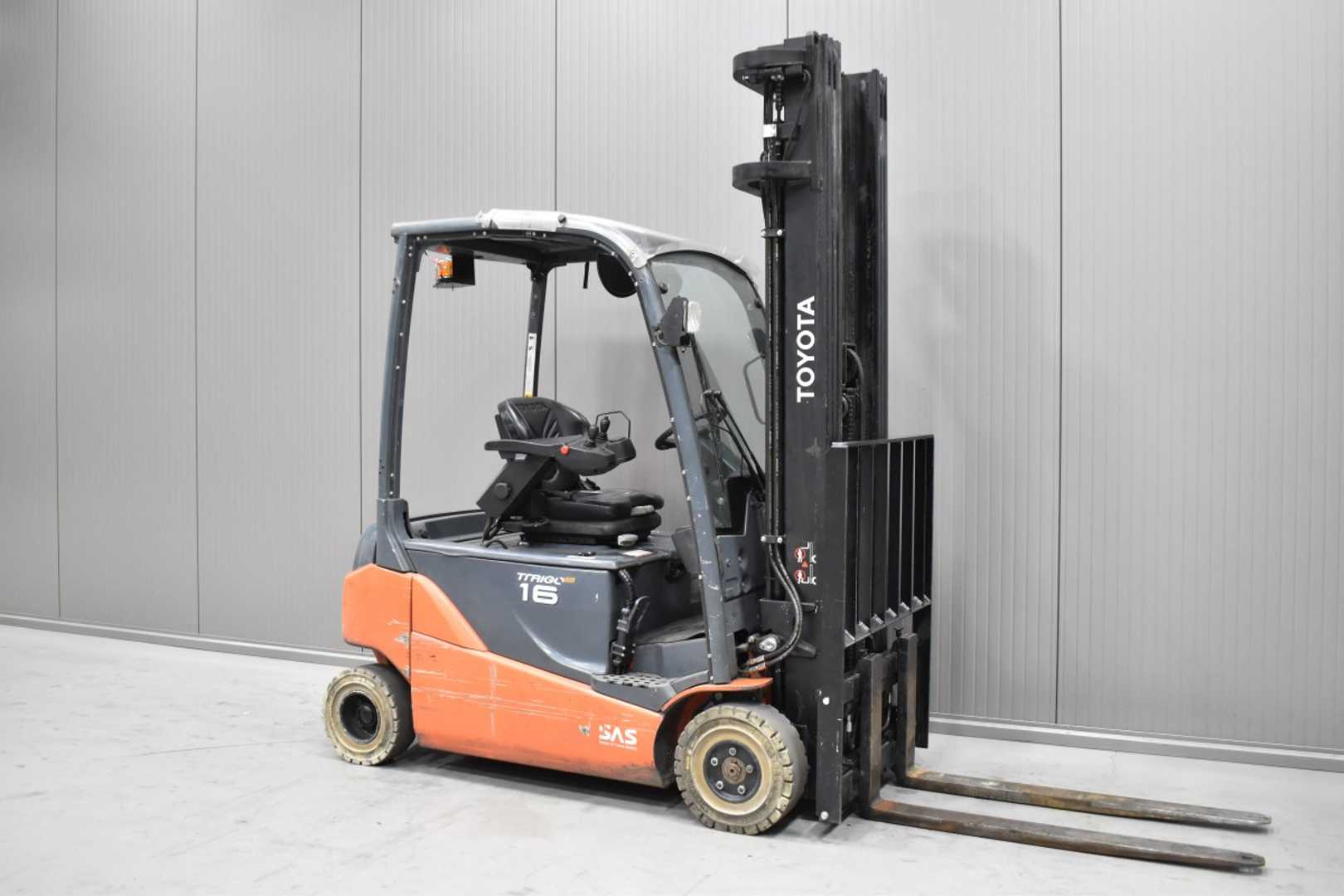 Wózki widłowe używane TOYOTA 8FBM16T /59091/ ELEKTRO VIERRADFRONTSTAPLER (13072856)