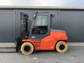 Wózki widłowe używane TOYOTA 9FBH80T ELEKTRO VIERRADFRONTSTAPLER (13033607)