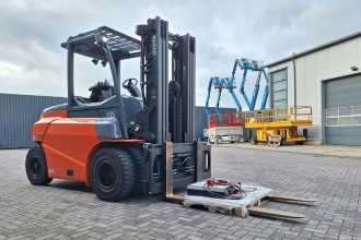 Wózki widłowe używane TOYOTA 9FBM70T ELEKTRO VIERRADFRONTSTAPLER (13003550)
