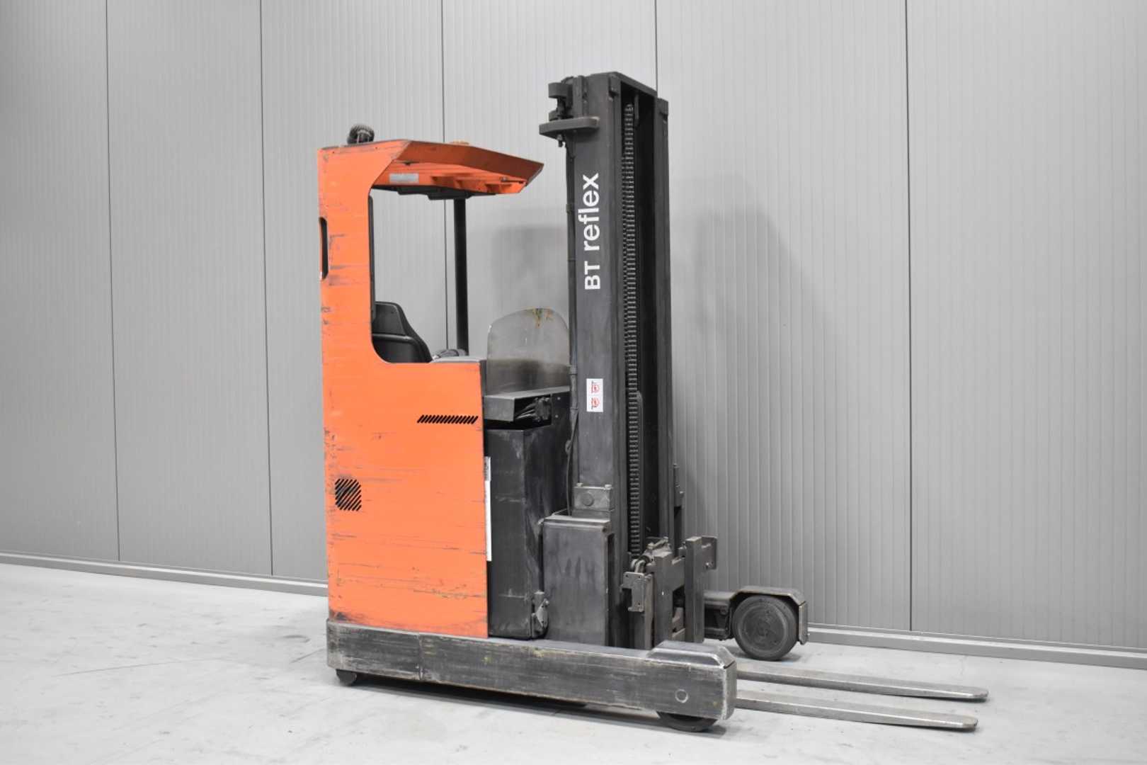 Wózki widłowe używane TOYOTA RRE 140 M /58791/ ELEKTRO SCHUBMASTSTAPLER (13071846)