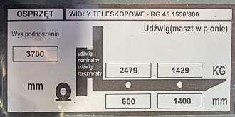 Wózki widłowe używane UNICARRIERS UG1D2A32LT WEITERE WEITERE (12989220)