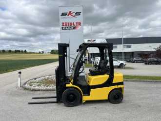 Wózki widłowe używane YALE GDP25VX DIESEL VIERRADFRONTSTAPLER (13017233) backdrop